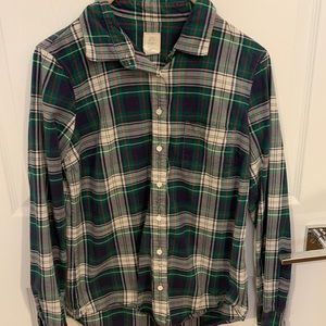 J.Crew Women’s Patterned Button Down